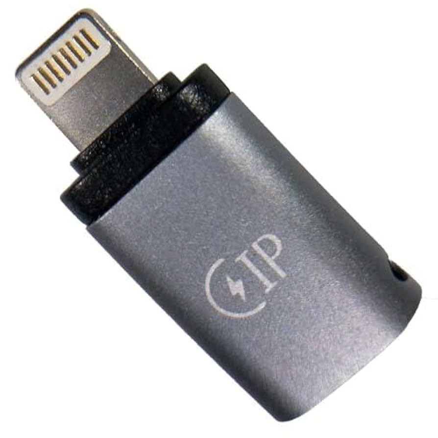 USB Type-Cメス ⇒ Lightningオス 変換アダプタ 充電 ルーメン Lumen Lightningメス ⇒ USB Type-Cオス 変換アダプタ